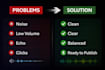 clean up and enhance your voice audio