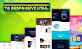 convert figma to html, xd to html, psd to html responsive bootstrap5 tailwind
