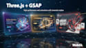 an immersive 3d website with scroll animation