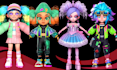 create 3d game ready model, stylized character, rigging, animations