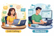 do telemarketing, cold calling and sales and appointments