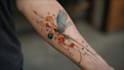 custom an abstract black tattoo design