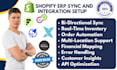 sync shopify with netsuite sap microsoft dynamics odoo fulfil pickware xorosoft
