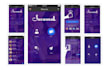 design and develop unique and creative mobile app screens