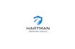 design tech crypto security technology logo