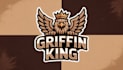 design amazing griffin king logo with free source file