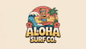 make creative tiki surfing logo with express delivery