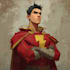 make a super hero comic character design