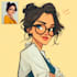 draw artistic cartoon caricatures
