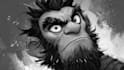 draw simple black and white illustration