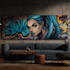 draw any graffiti mural wall art or banner