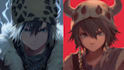 draw anime characters, furry and original characters