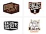 create modern cattle logo design