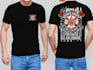 create professional firefighter logo and stationery
