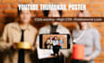design clickable youtube thumbnail using canva