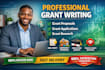 research grants and write applications