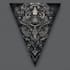 custom an abstract black tattoo design