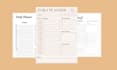 create an editable canva daily planner for productivity