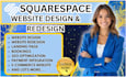 squarespace website redesign squarespace website design square website design