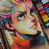 draw an amazing anime style art