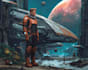 draw unique sci fi art with futuristic and space themes