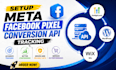 setup meta facebook pixel conversion API tracking gohighlevel ghl wordpress wix