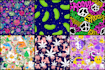 design proffesional seamless prints in different styles