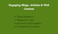write SEO friendly blogs, articles and website content