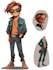 draw 2d game character or 2d game character