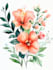 create botanical illustration flower, plant design