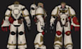 design custom 3d space marine warhammer bits and stl for space marines