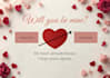 design a romantic valentines day gift card for full week