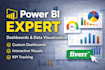 interactive power bi dashboards and visualizations