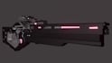 3d model game ready sci fi weapons and hard surface props