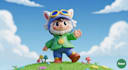 sculpt a cute 3d character or creature for mascot, animation, game, printing