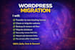 migrate wordpress website to new hosting without downtime