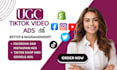 create italian ugc video ads for your brand for tiktok instagram and socialmedia