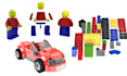 3d printable lego toy model, bjd toy model, 3d lego minifigure, minecraft model