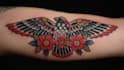 make old school style tattoo design