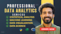 do statistical analysis, machine learning using rstudio, spss and python