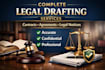 provide complete legal drafting services