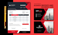 do business card and invoice design template