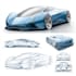 design a car from sketches into 3d modelling