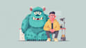 create vector character and mascot illustrations
