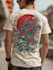 do tshirt design in japan style illustration