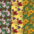 create fabric pattern design vector floral textile pattern