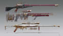 create weapon design and illustration