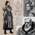 create scifi, fantasy, superhero character design