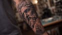 create attractive realism sleeve tattoo designs