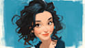 do a digital cartoon illustration